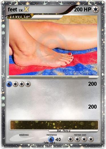 Pokemon feet