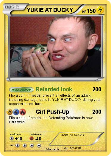 Pokemon YUKIE AT DUCKY
