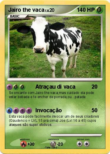 Pokemon Jairo the vaca
