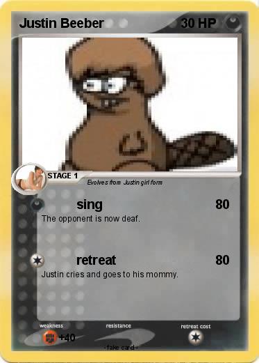 Pokemon Justin Beeber