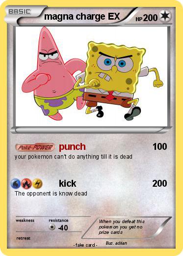 Pokemon magna charge EX