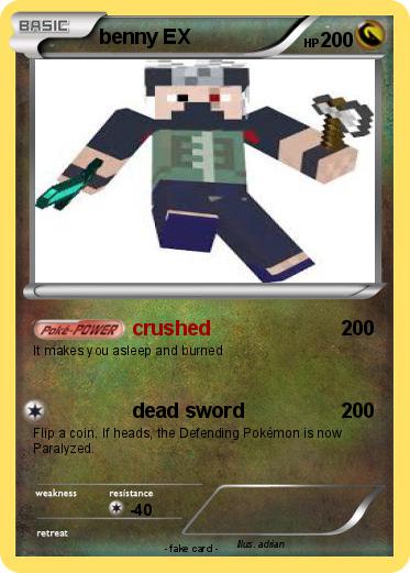 Pokemon benny EX