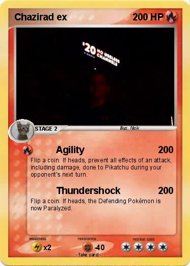 Pokemon Chazirad ex