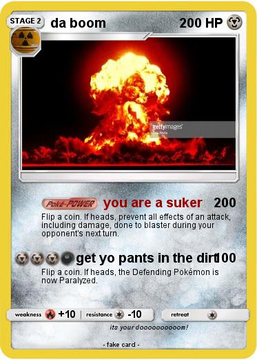 Pokemon da boom