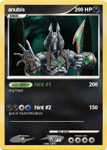 Pokemon anubis