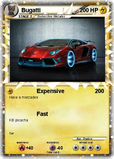 Pokemon Bugatti