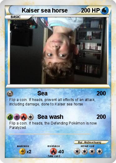 Pokemon Kaiser sea horse
