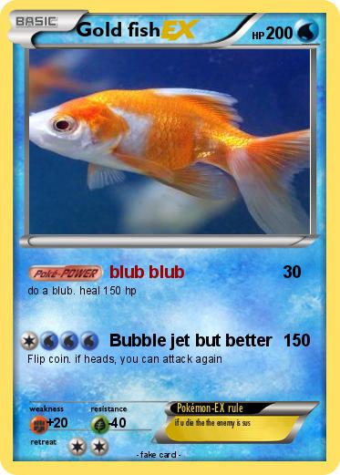 Pokemon Gold fish