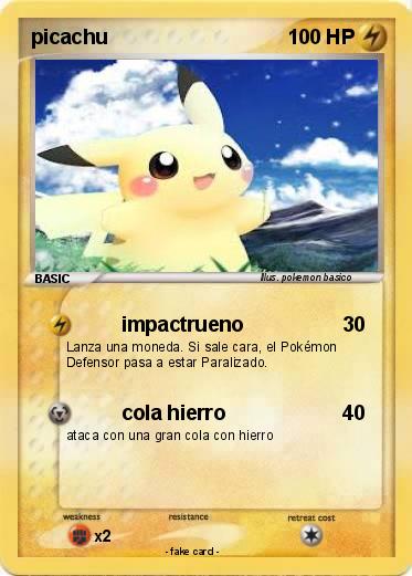 Pokemon picachu
