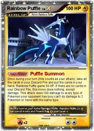 Pokemon Rainbow Puffle