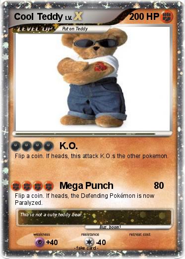 Pokemon Cool Teddy