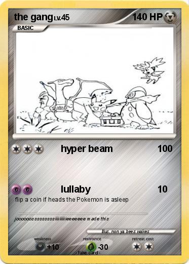 Pokemon the gang