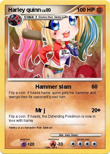 Pokemon Harley quinn
