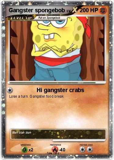 Pokemon Gangster spongebob