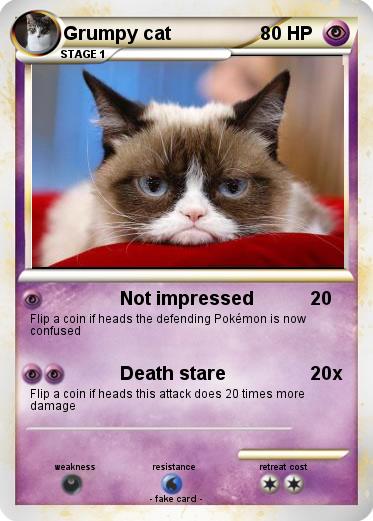 Pokemon Grumpy cat