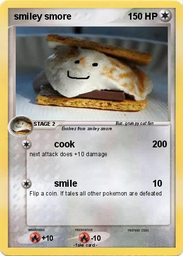 Pokemon smiley smore