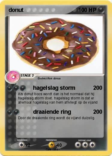 Pokemon donut
