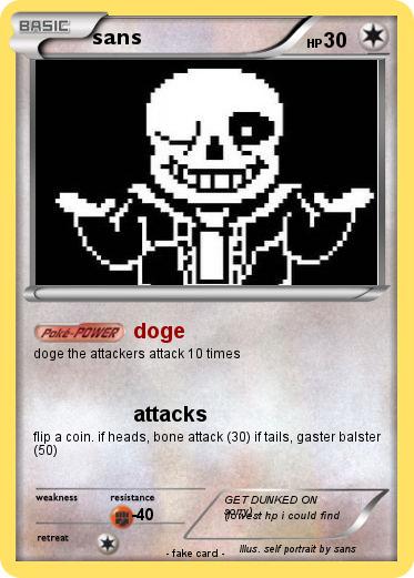 Pokemon sans