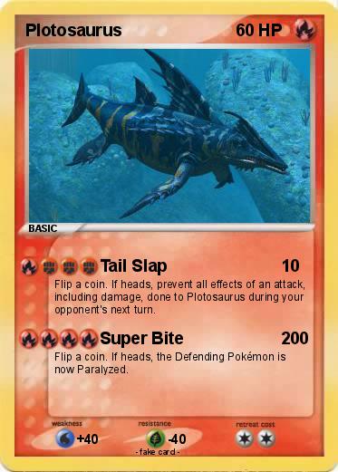 Pokemon Plotosaurus