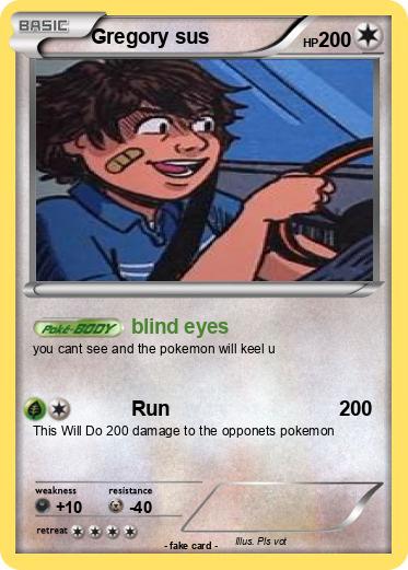 Pokemon Gregory sus