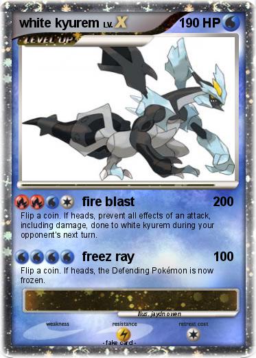 Pokemon white kyurem