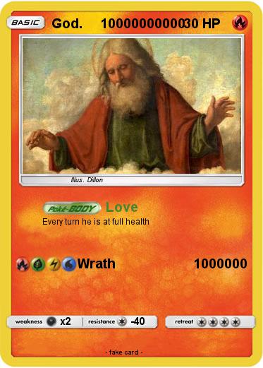 Pokemon God.     10000000000