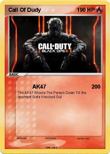 Pokemon Call Of Dudy