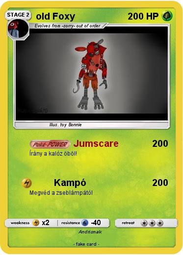 Pokemon old Foxy