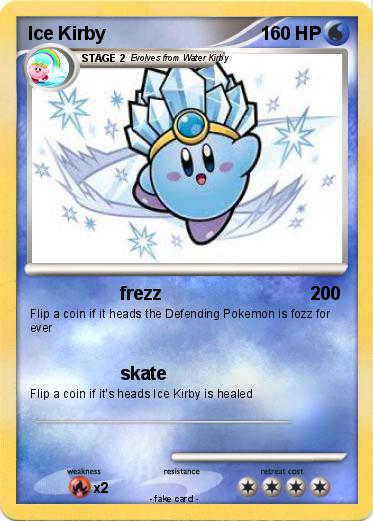 Pokemon Ice Kirby