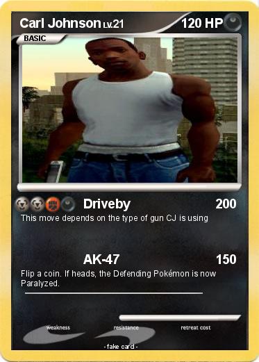 Pokemon Carl Johnson