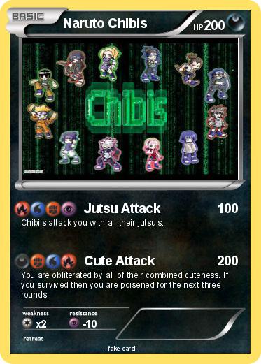 Pokemon Naruto Chibis