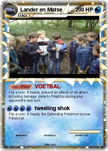 Pokemon Lander en Matse