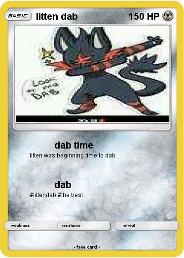 Pokemon litten dab