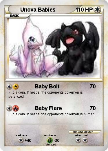 Pokemon Unova Babies