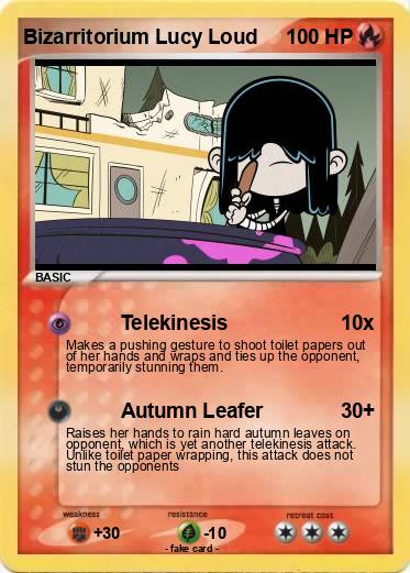 Pokemon Bizarritorium Lucy Loud