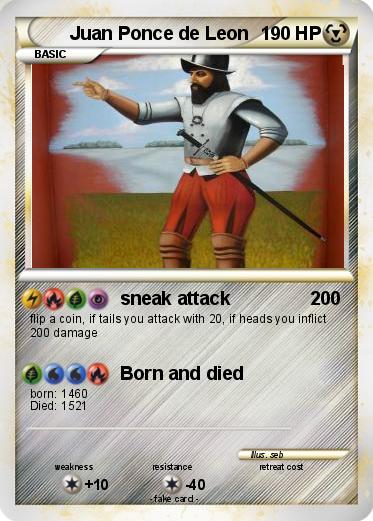 Pokemon Juan Ponce de Leon