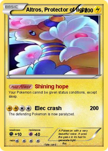 Pokemon Altros, Protector of light