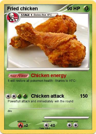 Pokemon Fried chicken