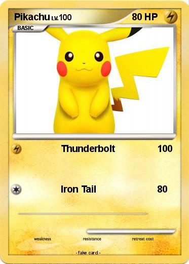 Pokemon Pikachu