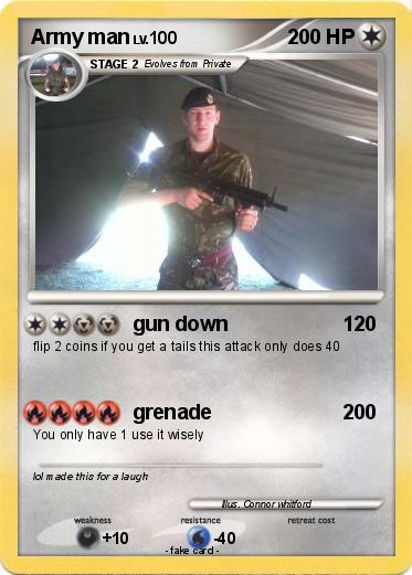 Pokemon Army man
