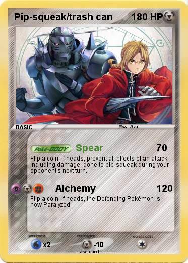 Pokemon Pip-squeak/trash can