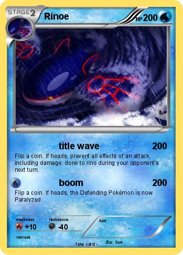 Pokemon Rinoe
