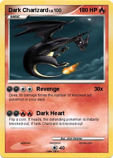 Pokemon Dark Charizard