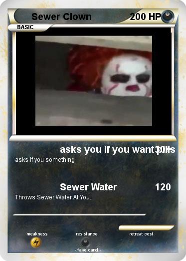 Pokemon Sewer Clown