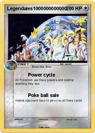 Pokemon Legendaies1000000000000