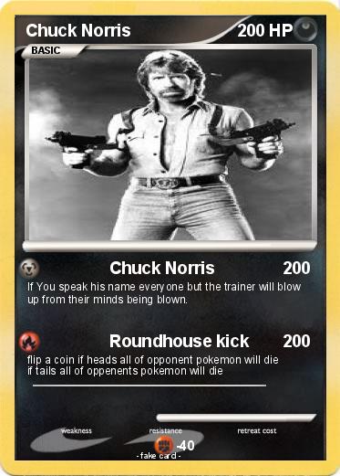 Pokemon Chuck Norris
