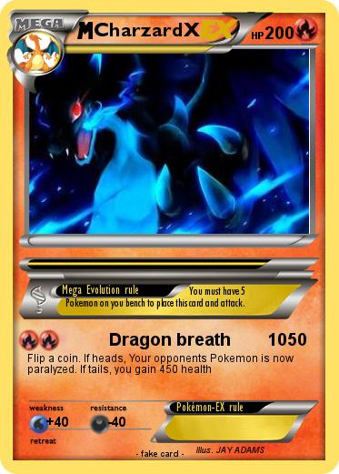 Pokemon CharzardX