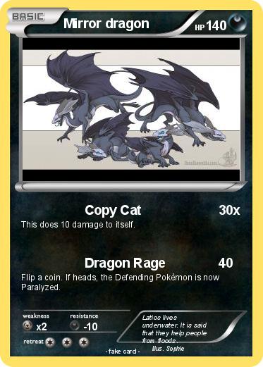 Pokemon Mirror dragon