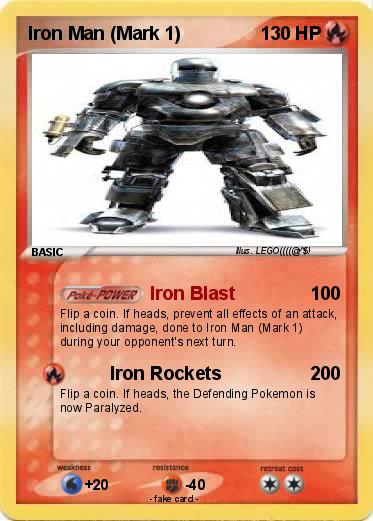 Pokemon Iron Man (Mark 1)