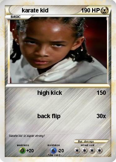 Pokemon karate kid